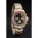 Rolex Daytona Cosmograph Rainbow Crystals Bezel Rose Gold Strap Black Dial 80251