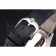 Swiss Rolex Cellini Black Dial Stainless Steel Case Black Leather Strap