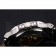 Patek Philippe Nautilus Black Dial Stainless Steel Case Black Leather Strap