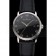 Blancpain Villeret Ultra Slim Black Dial Stainless Steel Case Black Leather Strap