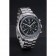 Omega Speedmaster Black Grey Stainless Steel Strap  622052