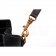 Celine Nano Luggage Black Leather and Suede