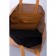 Celine Cabas Gusset Beige Black Leather Tote