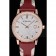 Burberry The City Classic Diamonds Case Silver Dial Red Bracelet  622570