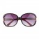 Hermes Oversized Round Frame Black Sunglasses with Metal Carriage Detail 308106