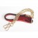 Burberry Small Bucket Bag In House Check And Red Leather 18926911