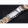 Rolex Plated Yellow Gold and Stainless Steel Link Bracelet  622485