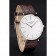Swiss Longines Grande Classique White Dial Stainless Steel Case Brown Leather Strap