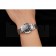 Vacheron Constantin Fine Black Dial Silver Marks Stainless Steel Case And Bracelet
