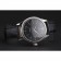 Swiss Rolex Cellini Black Dial Steel Case Black Leather Strap