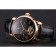 Patek Philippe Grand Complications Moonphase Perpetual Calendar Tourbillon Black Dial Rose Gold Case Black Leather Strap