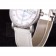 Cartier Moonphase Silver Watch with White Leather Band ct257 621376