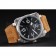 Bell and Ross BR 01-94 Black Dial Silver Case Brown Leather Strap
