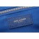 Saint Laurent Classic Monogram Satchel Rolay Blue 607883