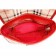 Burberry Medium House Check Red Saddle Bag 18926890