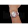 Franck Muller Double Mistery 4 Saisons White Dial Rose Gold Case White Leather Strap