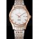 Omega De Ville White Dial Rose Gold Case Two Tone Bracelet 1453781