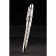 MontBlanc Transparent Silver Cutwork Pattern Ballpoint Pen With MB Engraved Fancy Cap 98055