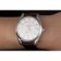 Omega Seamaster Silver Bezel with White Dial and Brown Leather Band  621573