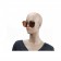 Miu Miu Noir Brown Round Frames Sunglasses 308441