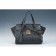 Salvatore Ferragamo Embossed Black Leather Tote Bag 18927375