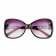 Cartier Panthere Decor Black Frame Red Temples Sunglasses 308262