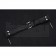 IWC Black Leather Bracelet  622606