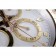 Rolex Daytona Cosmograph Wall Clock Gold-White  621911