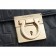 Salvatore Ferragamo Embossed Black Leather Tote Bag 18927375