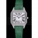 Cartier Santos 100 Diamond Silver Bezel 621914