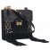 Chloe Jane Tassel Trim Black Crossbody Bag 18927071