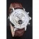 Patek Philippe Grand Complications Annual Calendar White Dial Silver Case Brown Leather Bracelet  1454233