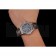 Swiss Patek Philippe Nautilus Black-Blue Dial Stainless Steel Bracelet 1453948