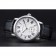 Cartier Ronde Louis White Dial Black Leather Strap 621977