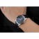 Emporio Armani Classic Dark Blue Dial Silver Case Dark Blue Leather Bracelet  622335