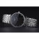 Longines La Grande Classique Stainless Steel Black Dial Diamond Bezel Homme  622107
