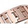 Hermes H Bracelet White Enamel Rose Gold Handware 700545