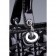 Dior Medium  Lady Cannage Bag Patent Leather Black
