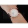 Swiss Vacheron Constantin Patrimony Grand Taille White Dial Rose Gold Diamonds Case Brown Leather Bracelet  1454171