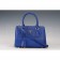 Prada Saffiano Small Leather Blue Bag