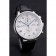 Swiss IWC Portugieser Power Reserve White Dial Stainless Steel Case Black Leather Strap