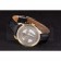 Hermes Classic Croco Leather Strap Silver Dial 801401