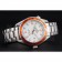 Omega Seamaster GMT White Dial Orange Bezel Stainless Steel Case  622718