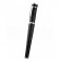 MontBlanc Silver Trimmed Black Ballpoint Pen With  MB Engraved Cap