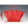 Celine Phantom Medium Red Crocodile Leather