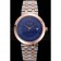 Swiss Piaget Traditional Blue Dial Gold Case Two Tones Stainless Steel Strap