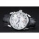 Patek Philippe Complications Chronograph White Dial Silver Case Black Leather Bracelet  1454237