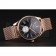 Patek Philippe Calatrava Small Seconds Black Engraved Dial Rose Gold Case And Bracelet