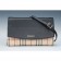Burberry House Check And Black Leather Wallet On Chain 18927029