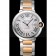 Swiss Cartier Ballon Bleu 42mm Silver Dial Stainless Steel Case Two Tone Gold Bracelet  622877